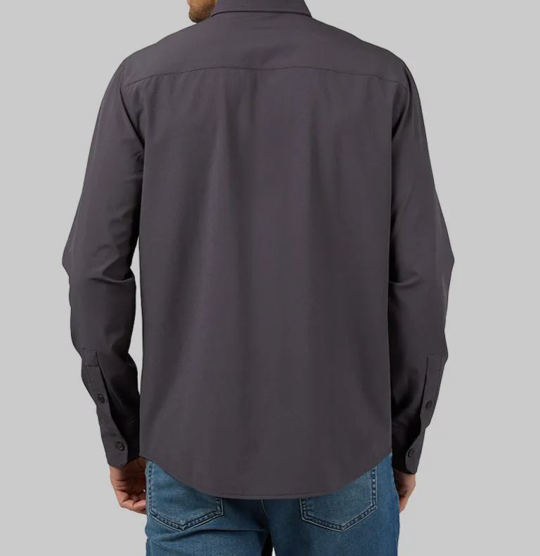MEN'S CASUAL LONG SLEEVE DRESS SHIRT