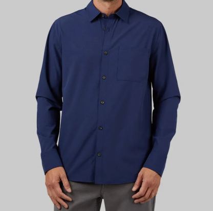 MEN'S CASUAL LONG SLEEVE DRESS SHIRT