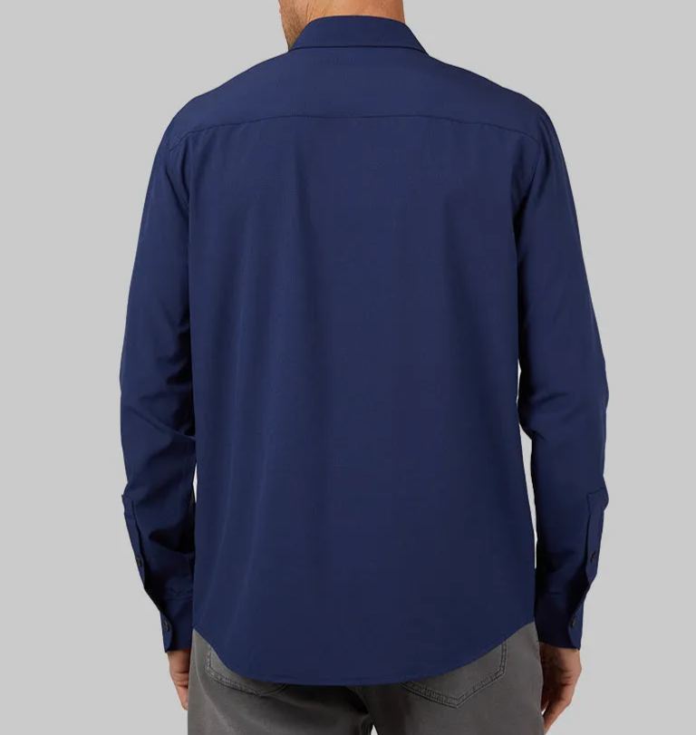 MEN'S CASUAL LONG SLEEVE DRESS SHIRT