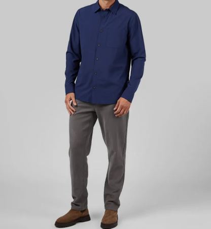 MEN'S CASUAL LONG SLEEVE DRESS SHIRT