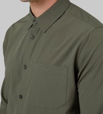 MEN'S CASUAL LONG SLEEVE DRESS SHIRT