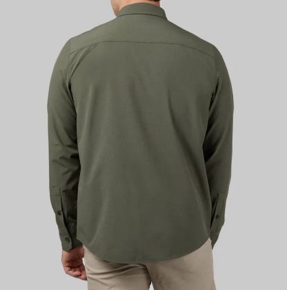 MEN'S CASUAL LONG SLEEVE DRESS SHIRT