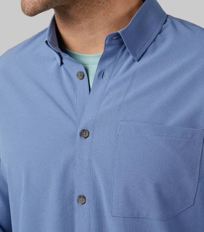 MEN'S CASUAL LONG SLEEVE DRESS SHIRT