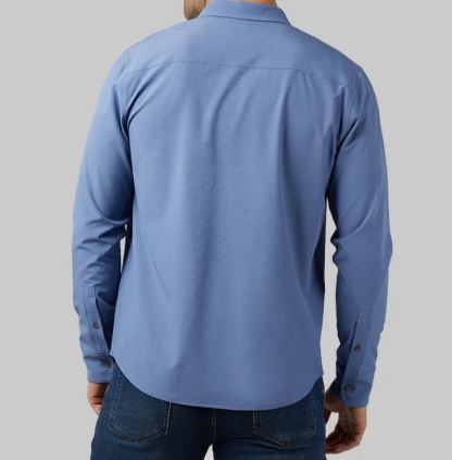MEN'S CASUAL LONG SLEEVE DRESS SHIRT