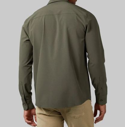 MEN'S CASUAL LONG SLEEVE DRESS SHIRT