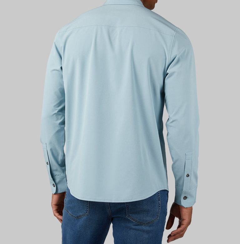 MEN'S CASUAL LONG SLEEVE DRESS SHIRT