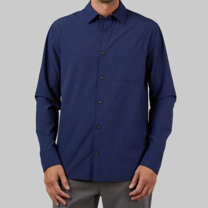 MEN'S CASUAL LONG SLEEVE DRESS SHIRT