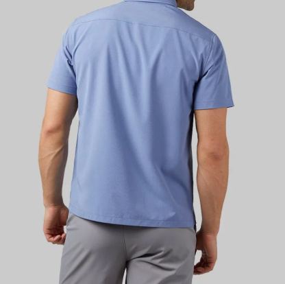 MEN'S CASUAL SHORT SLEEVE DRESS SHIRT
