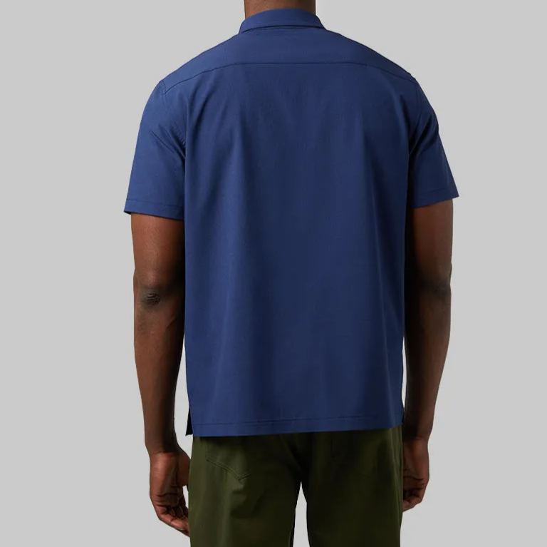 MEN'S CASUAL SHORT SLEEVE DRESS SHIRT