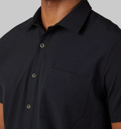 MEN'S CASUAL SHORT SLEEVE DRESS SHIRT