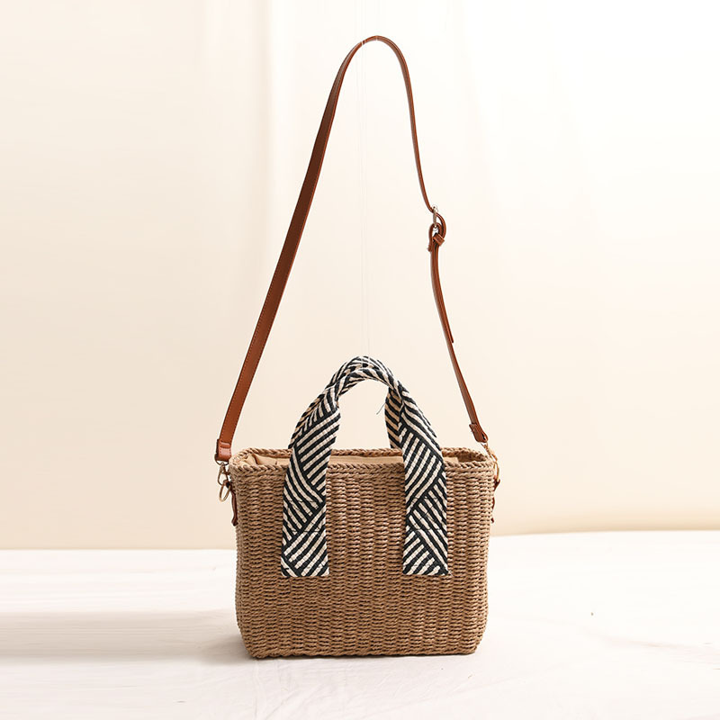 Beach Bags for Women, Summer Straw Bag, Woven Straw Beach Tote Bag Shoulder Handbags