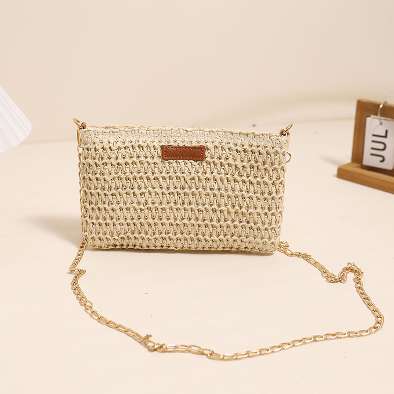 Handwoven Straw Tote & Crossbody Bag – Eco-Friendly 2-in-1 Summer Handbag | Kimenex