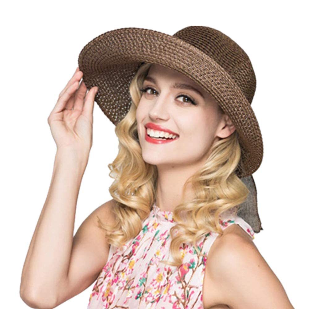 Women Sun Hats Summer Beach Straw Hat