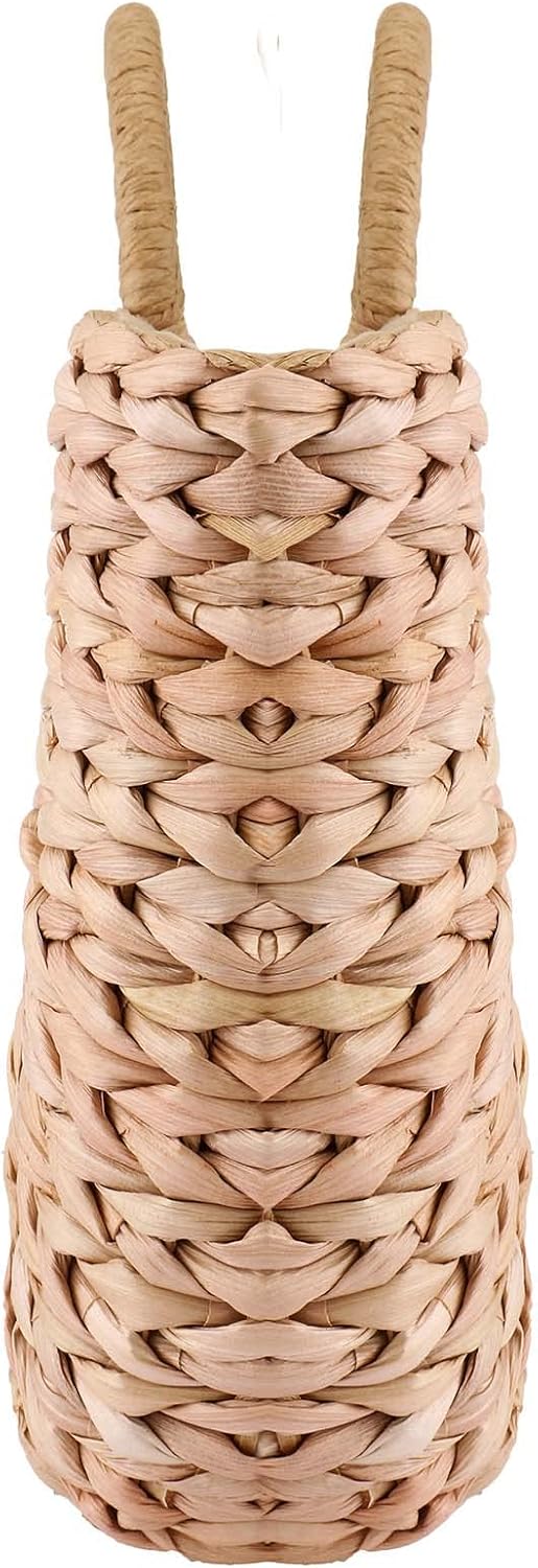 Summer Rattan Bag for Women Straw Hand-woven Top-handle Handbag Beach Sea Straw Rattan Tote Clutch Bags