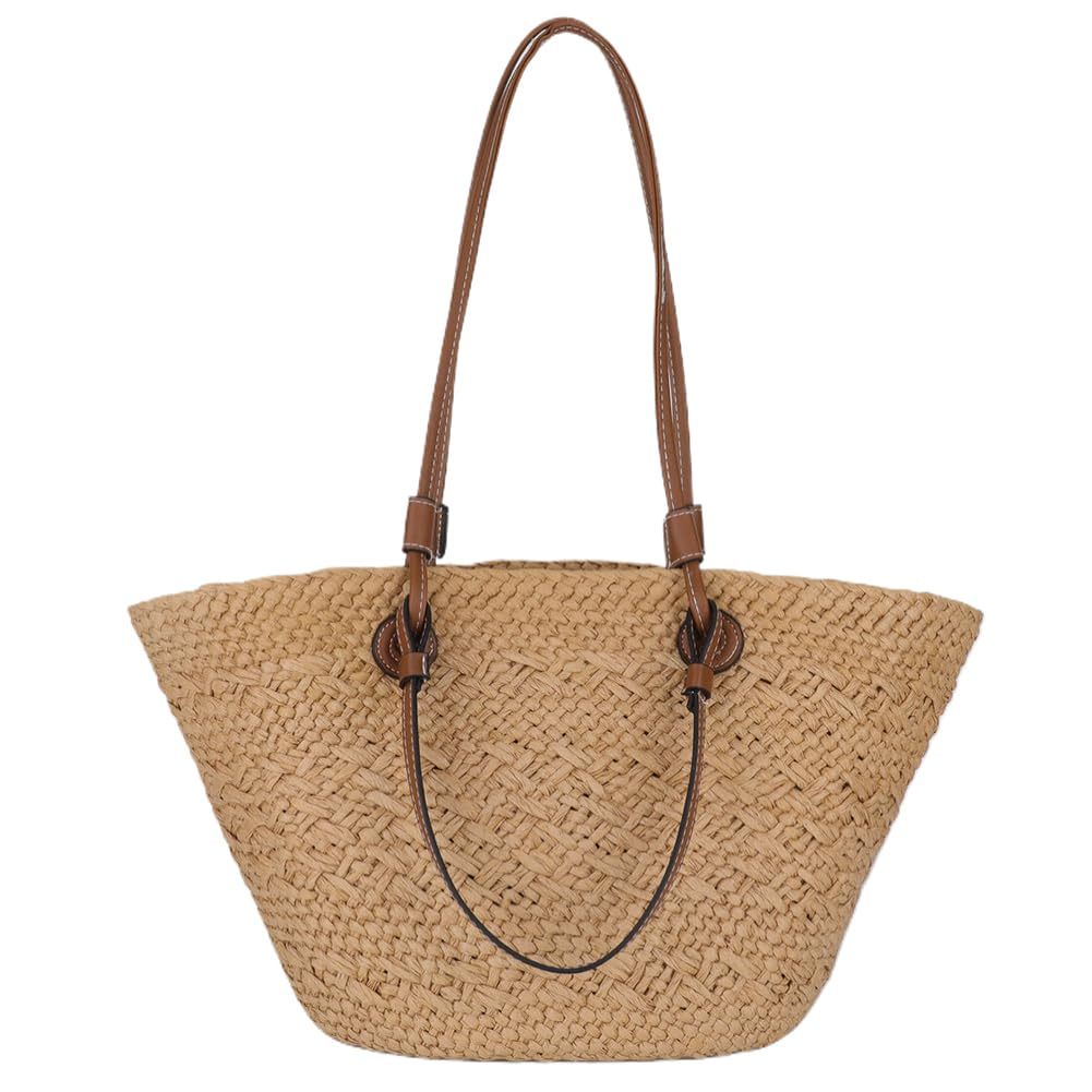 Women Woven Tote Bag Fashion Straw Bag