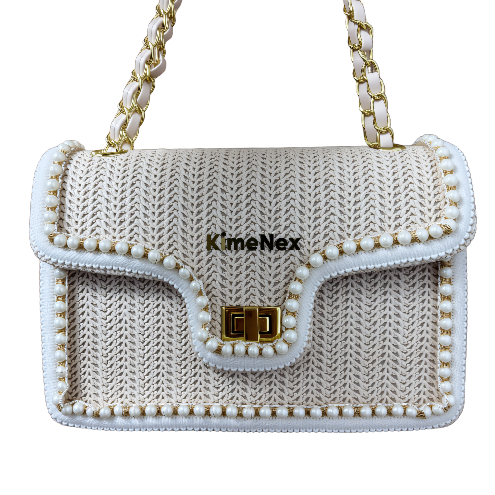 Small Women Straw Shoulder Bag Crossbody Bag Beach Purse with Pearls Decor for Vacation