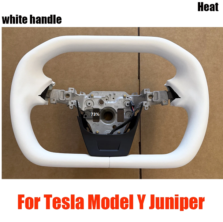 Cybertruck 350mm Yoke Handle For Tesla Model Y Juniper Cybertruck Yoke Steering Wheel Racing Model Y Juniper 2026 Accessories