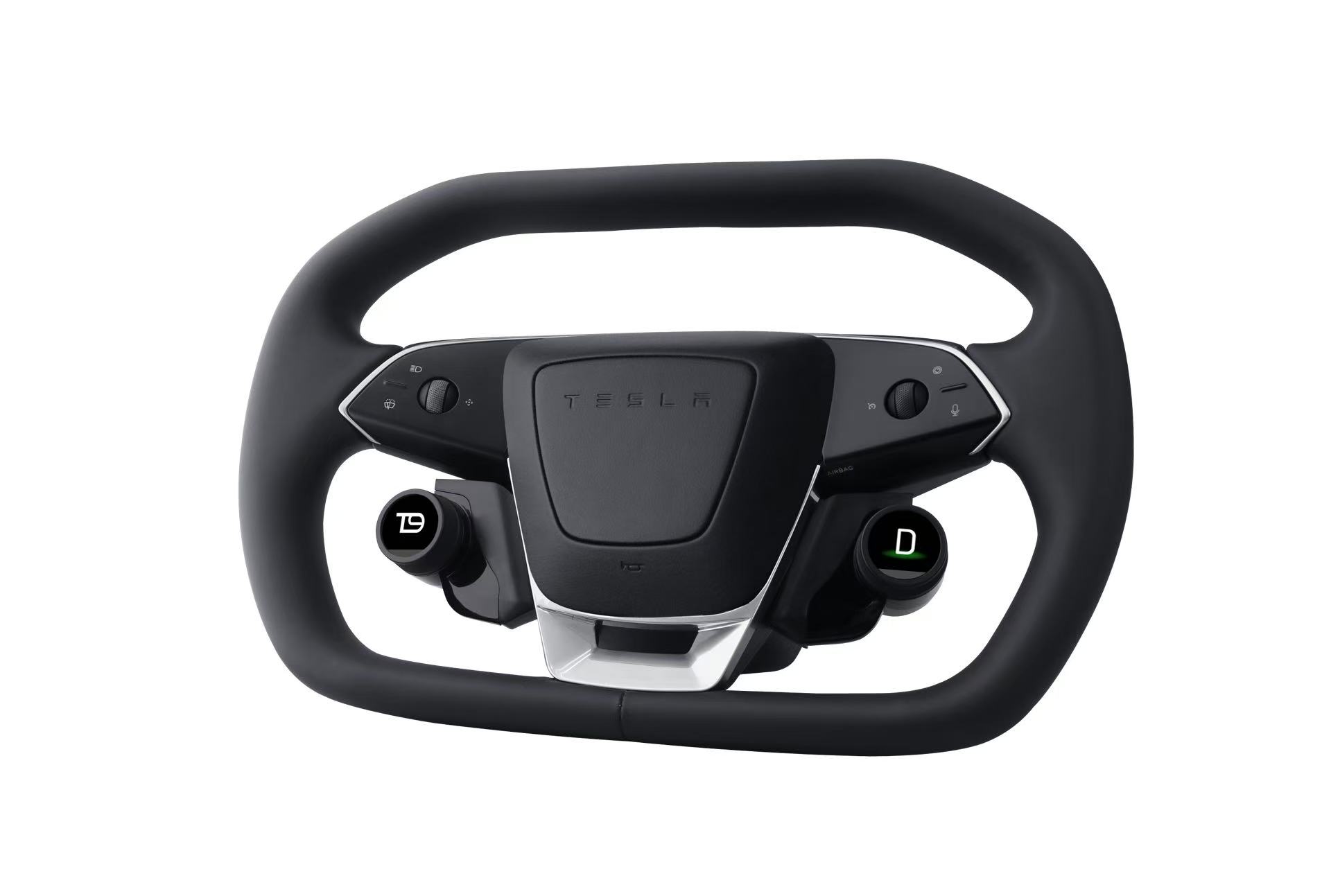 Rainmaker Knob Gear Shift Evolved Tesla Fingertip Control Model Y Juniper Hightland Model 3steering wheel