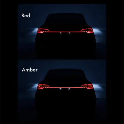 RAINMAKER for Model Y 3 Full Width Taillight Model-S-Style Rear LED Lamp Brake Light Turning Signal For Tesla 3 Y OEM Tail Light