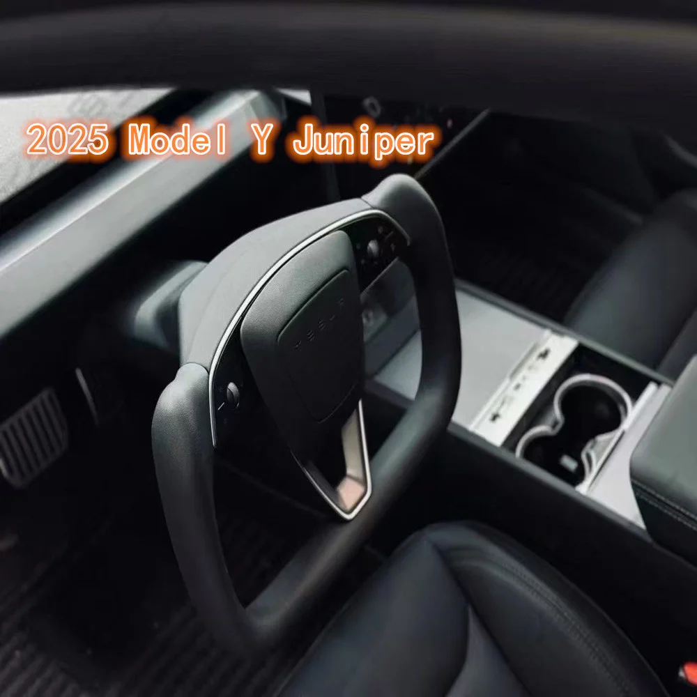 RAINMAKER Sport Yoke Steering Wheel with Heating for Tesla New Model Y Juniper 2025 Car Handle Modified Accessories