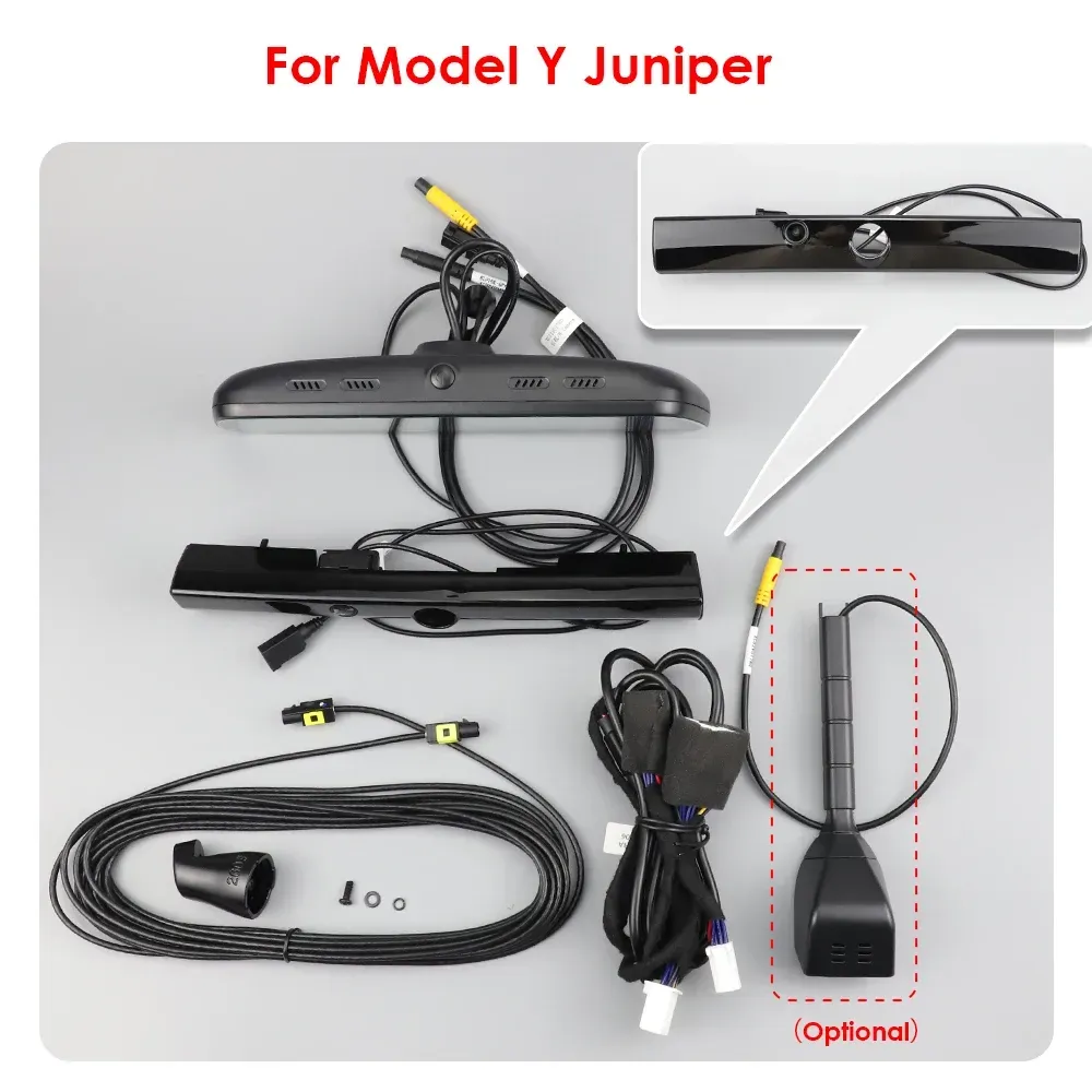 New For Tesla Stream Media Rearview Mirror 9.35 Inch Digital Streaming Mirror Dashcam with Night Vision for Model 3 Y Y Juniper