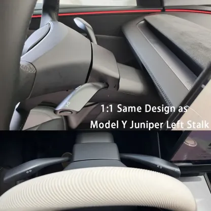 New Gear Stalk Right Lever for Tesla New Model 3 Highland Physical Shift Grab Handle D P R Indicator for Tesla Model Y juniper