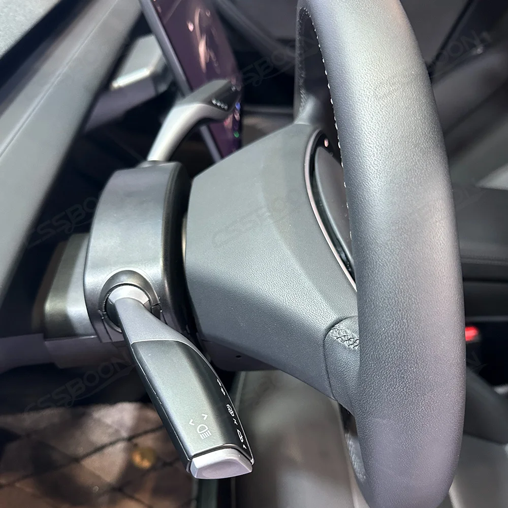 for Tesla Model S X Turn Stalks Gear Shifter Lever for Model 3 Highland Physical Shift Grab Kit Turning Parking Indicator Handle