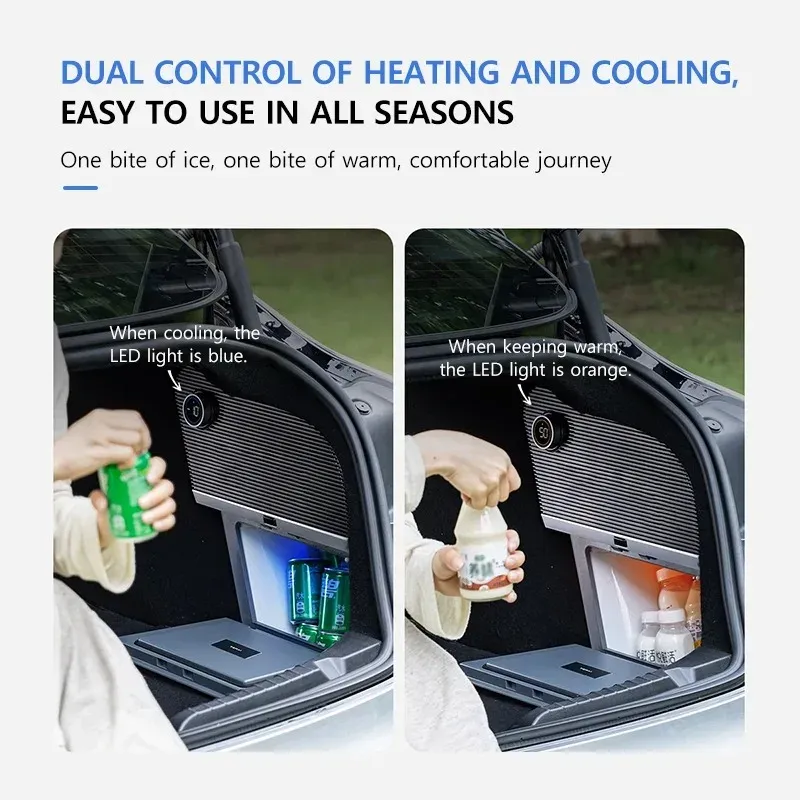 Trunk Car Refrigerator 10L for Tesla New Model 3 2025 Highlan Compressor Freezer Cooler Fridge Outdoor Travel Camping car Fridge