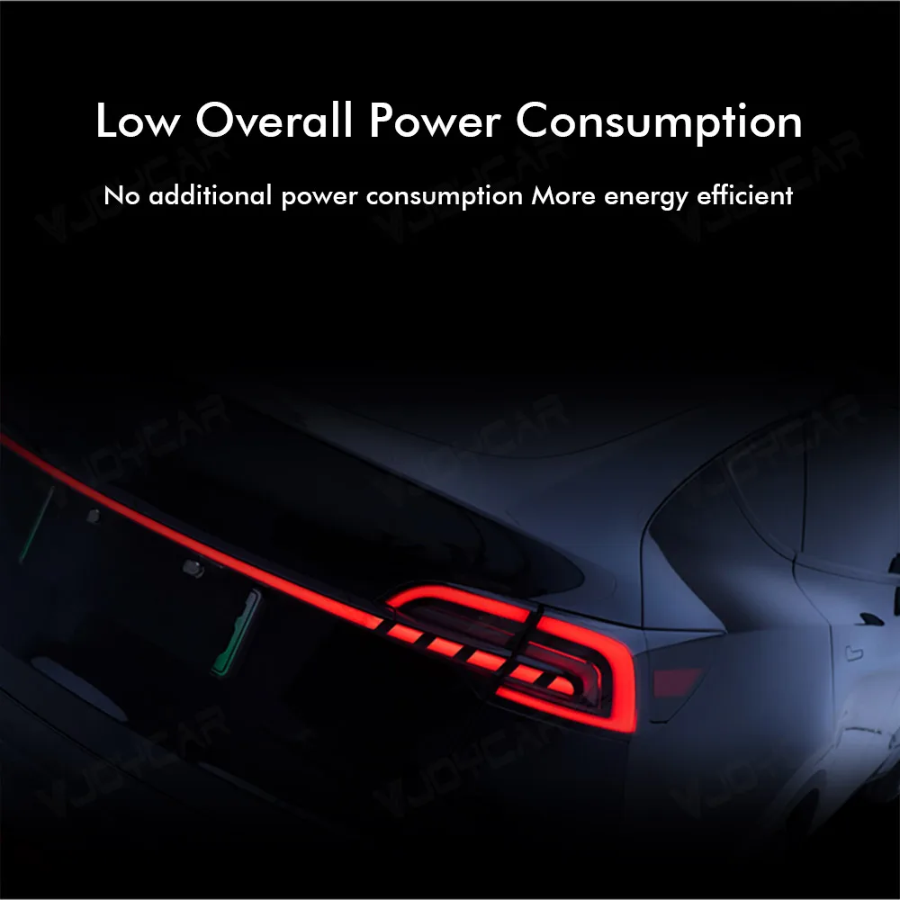 RAINMAKER for Model Y 3 Full Width Taillight Model-S-Style Rear LED Lamp Brake Light Turning Signal For Tesla 3 Y OEM Tail Light
