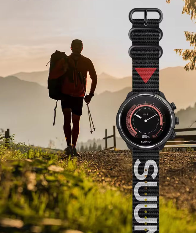 Titanium flagship sports watch, durable outdoor waterproof GPS