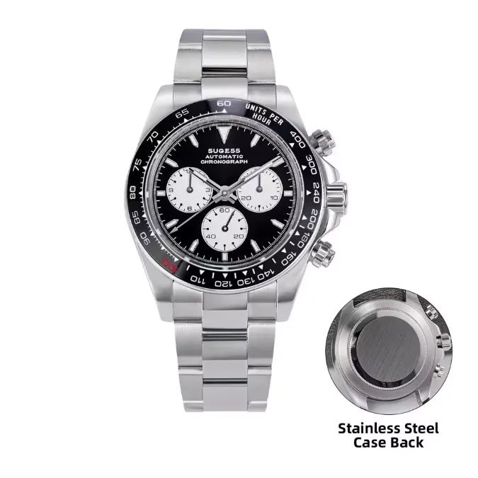Diving men's watch panda automatic mechanical timing movement watch waterproof ceramic bezel