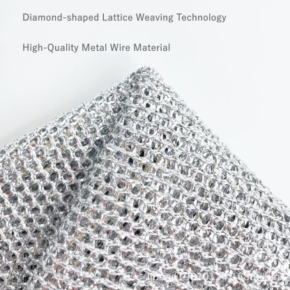 💥 Scrubbing helper - 49%OFF 💥-Multipurpose Wire Dishwashing Rags for Wet and Dry