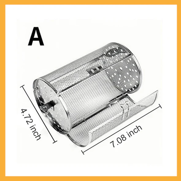 🔥HOT SALE 49% OFF 💖Stainless Steel Rotating Grill
