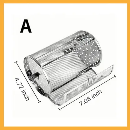🔥HOT SALE 49% OFF 💖Stainless Steel Rotating Grill