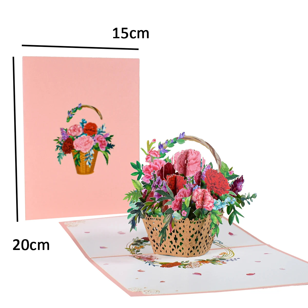 Flower Basket Pop-Up Card