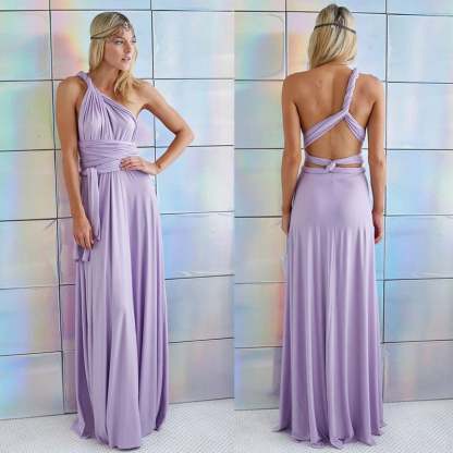 Versatile and Sexy Strap Wrap Dress - Bridesmaid Dress 