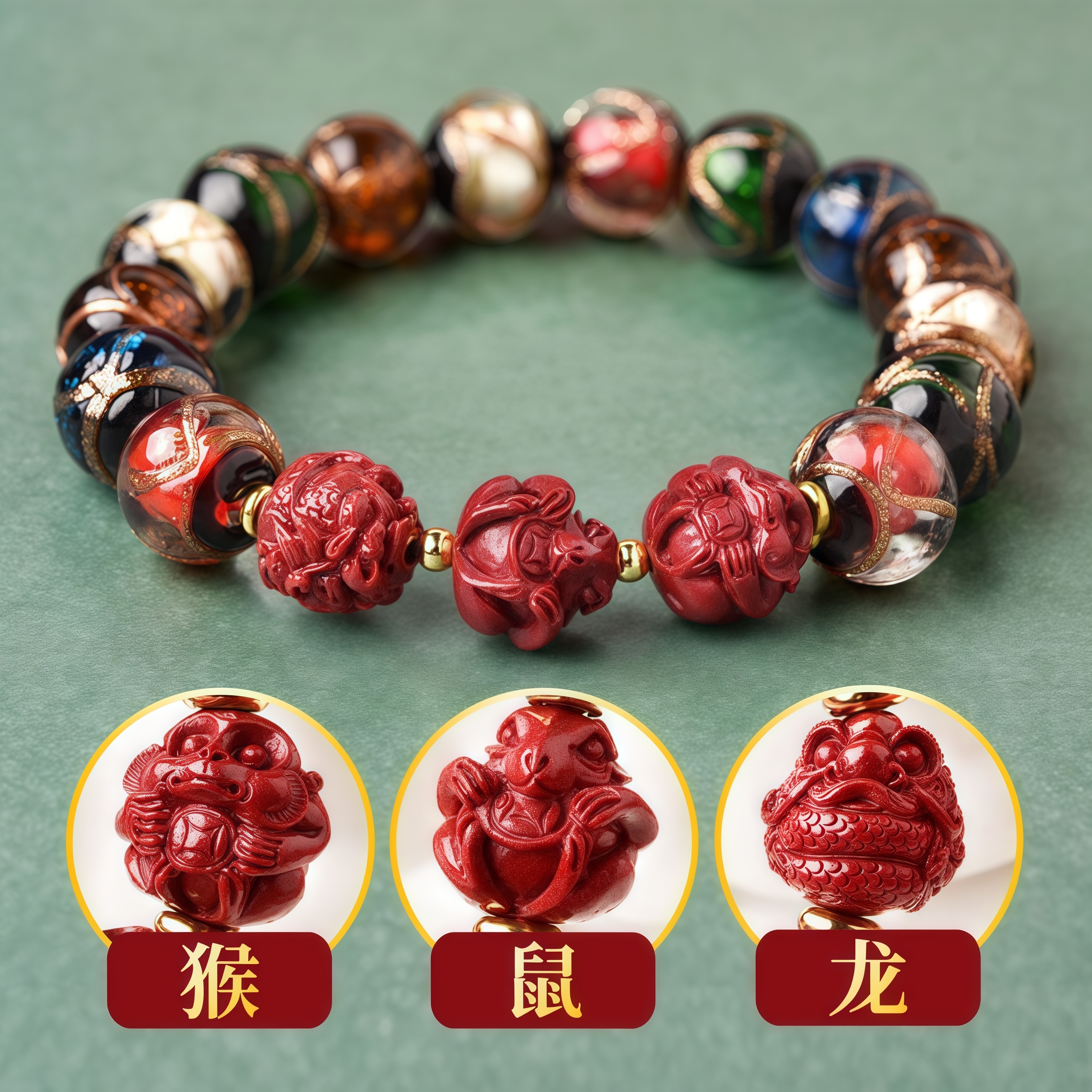 Zodiac Crystal Harmony Bracelet - Chakra Energy Alignment & Spiritual Protection