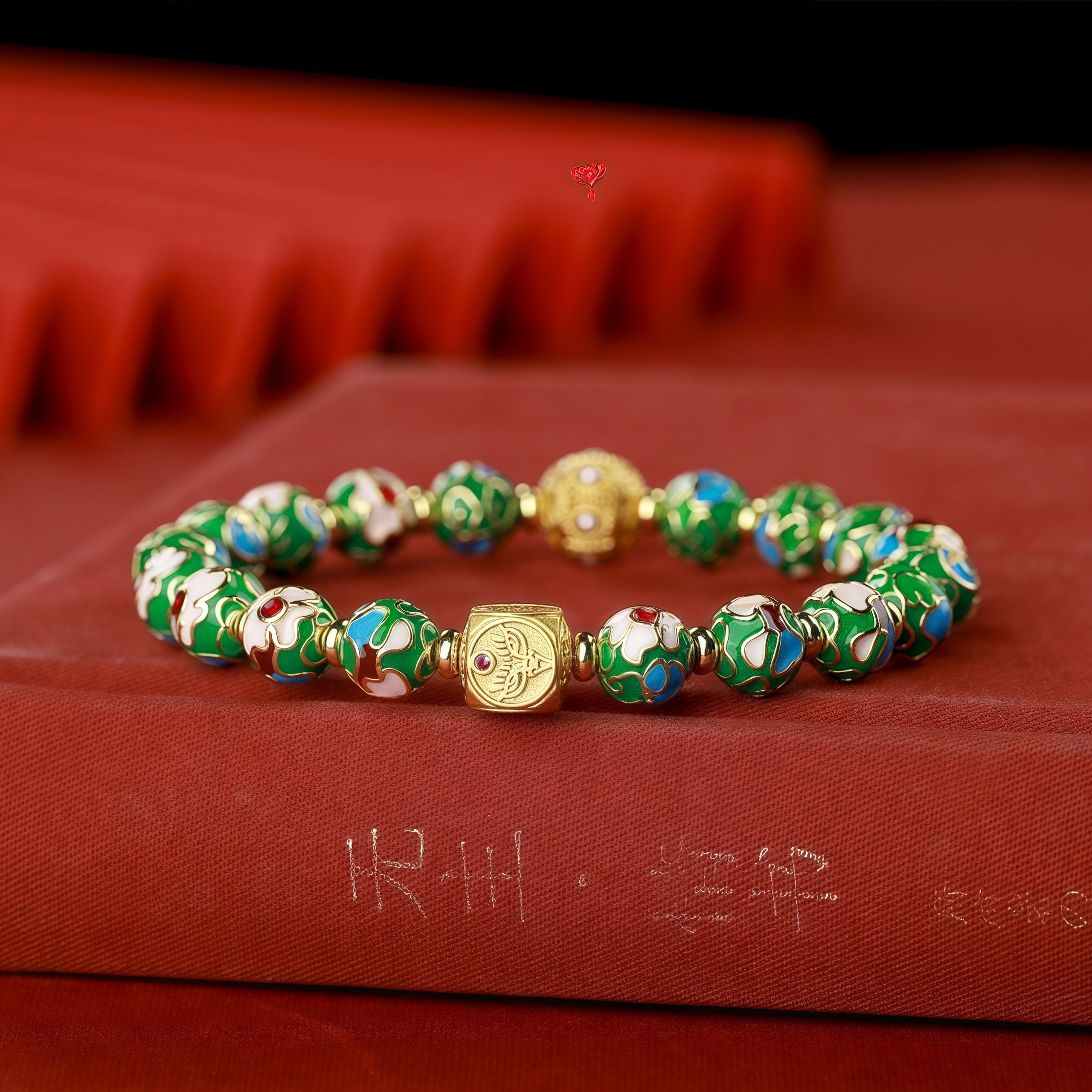 Cloisonné Enamel Bracelet