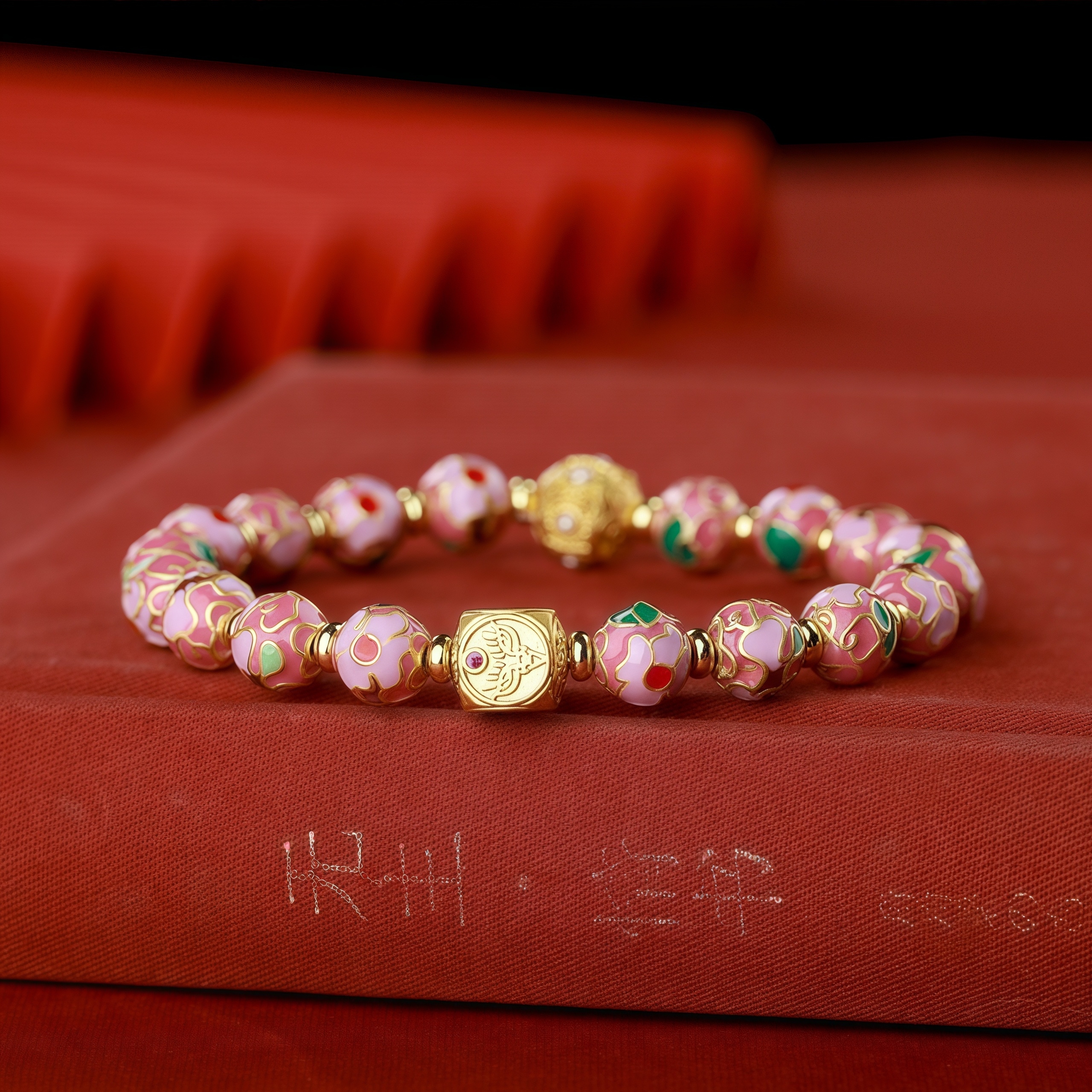 Cloisonné Enamel Bracelet