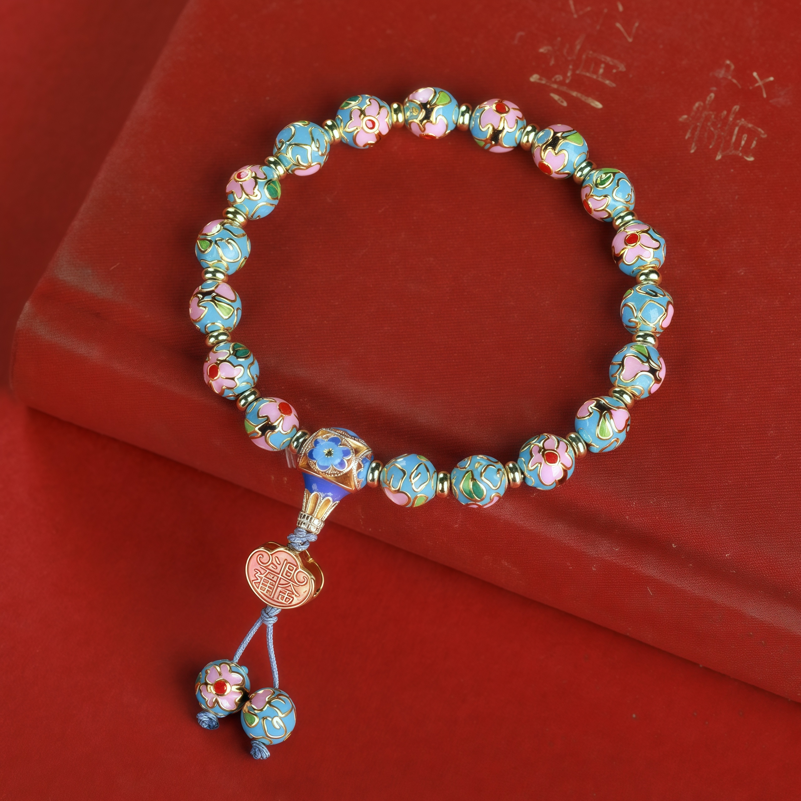 Imperial Cloisonné Enamel Bracelet