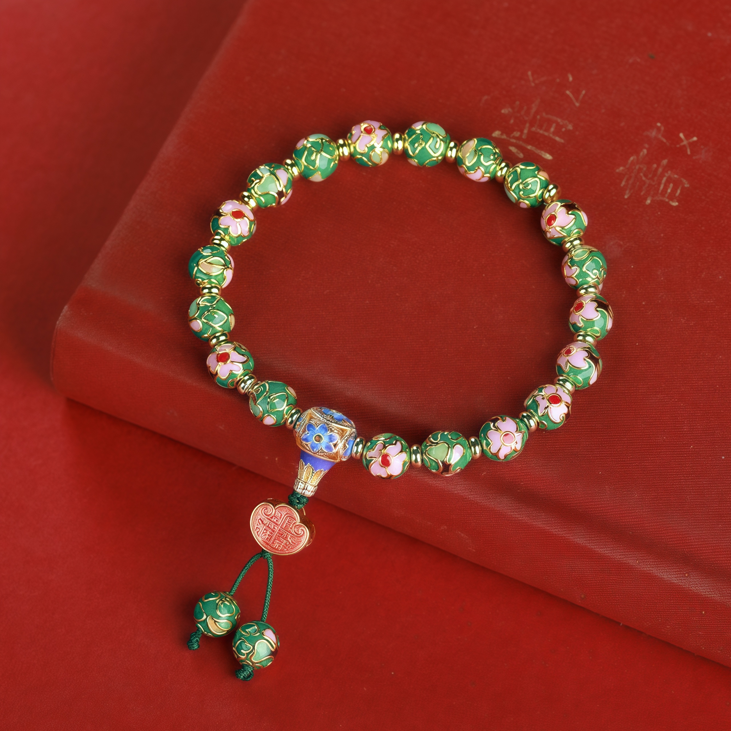 Imperial Cloisonné Enamel  Bracelet