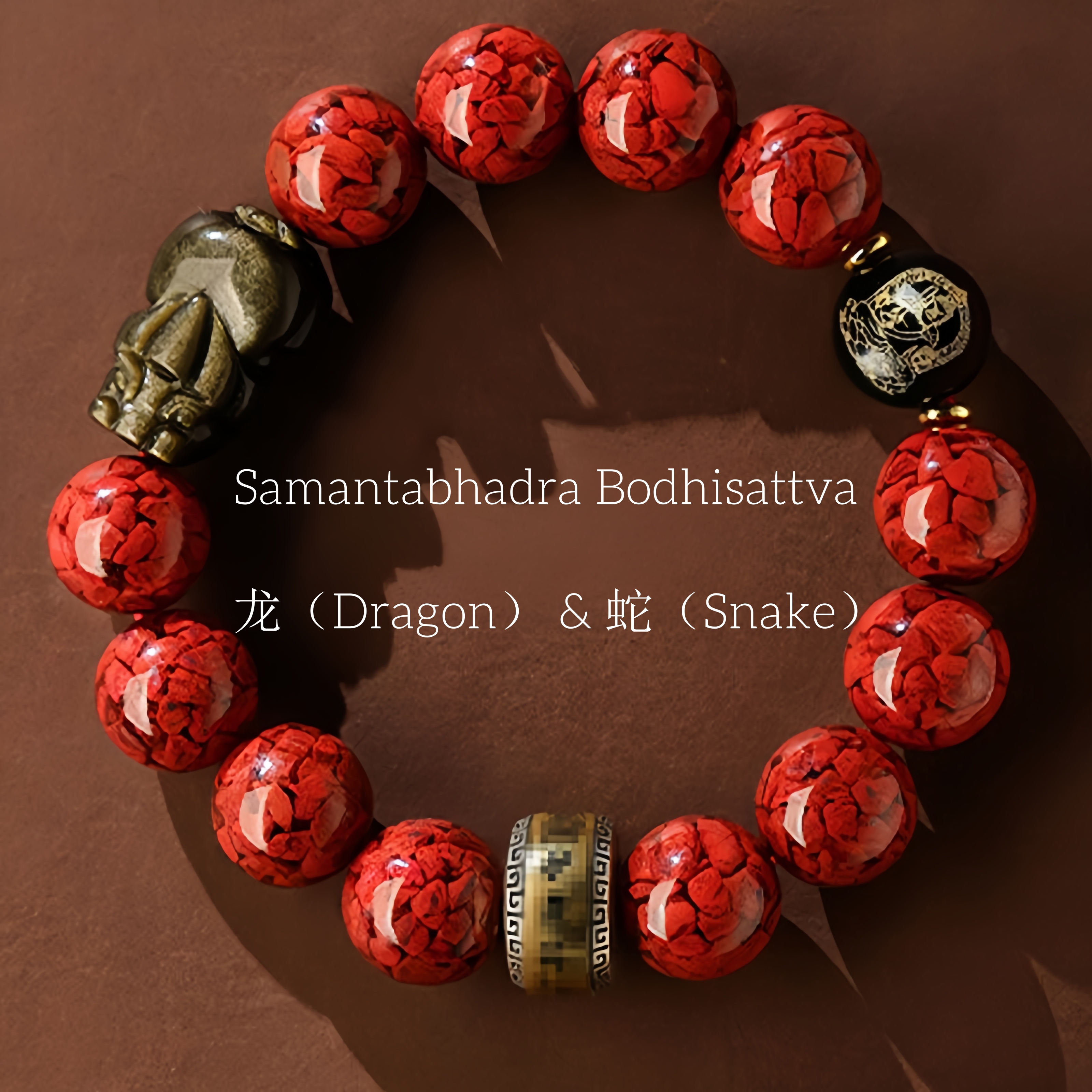 Purple Sand Pi Xiu Bracelet - Zodiac Buddha & Talisman