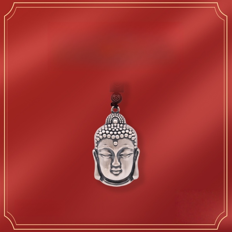 Sacred Buddha Pendant - 999 Silver Divine Presence
