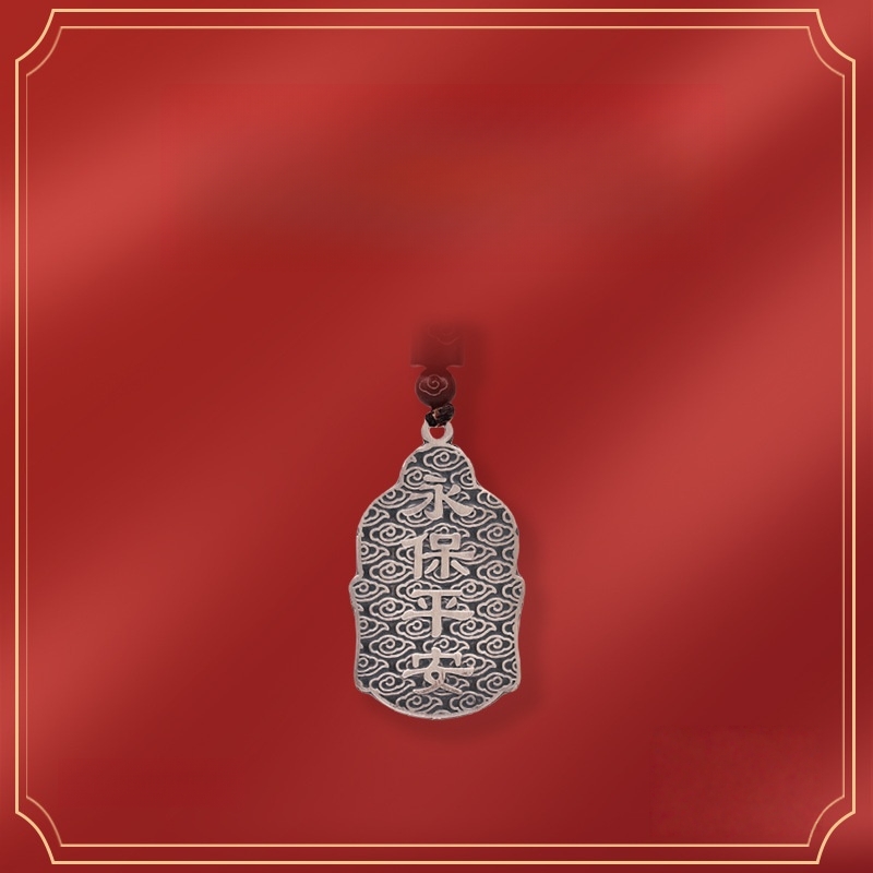 Sacred Buddha Pendant - 999 Silver Divine Presence