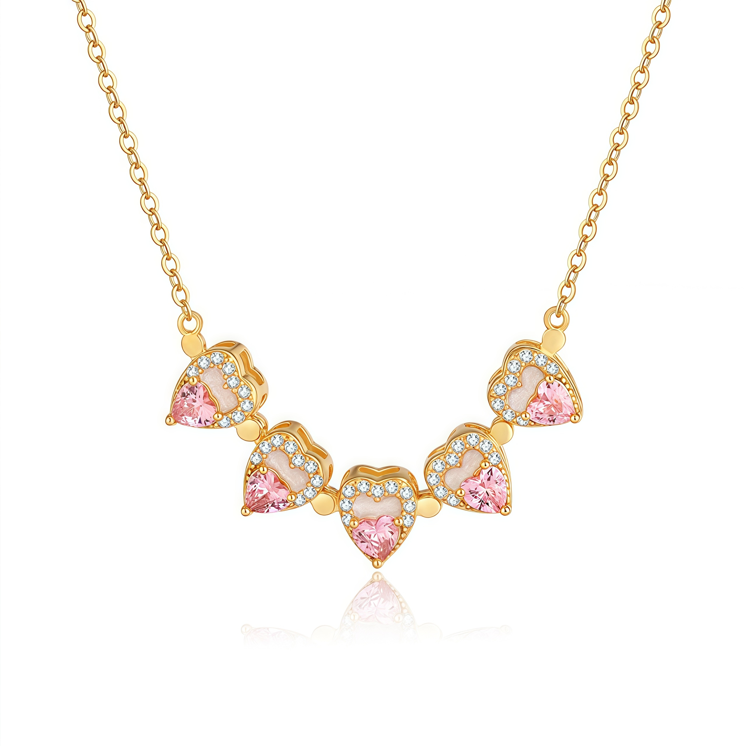 Dopamine Peach Blossom Necklace