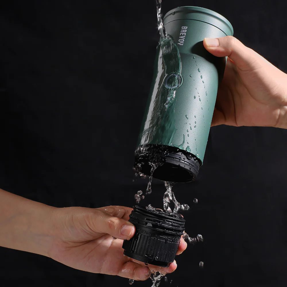 ☕️ Faceți o ceașcă de cafea tare oricând și oriunde! ☕️espressor portabil