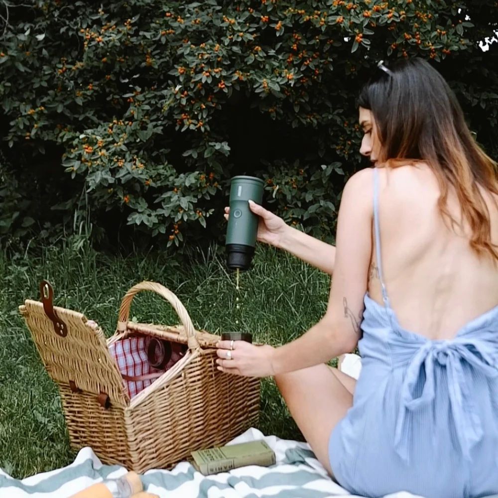 ☕️ Faceți o ceașcă de cafea tare oricând și oriunde! ☕️espressor portabil