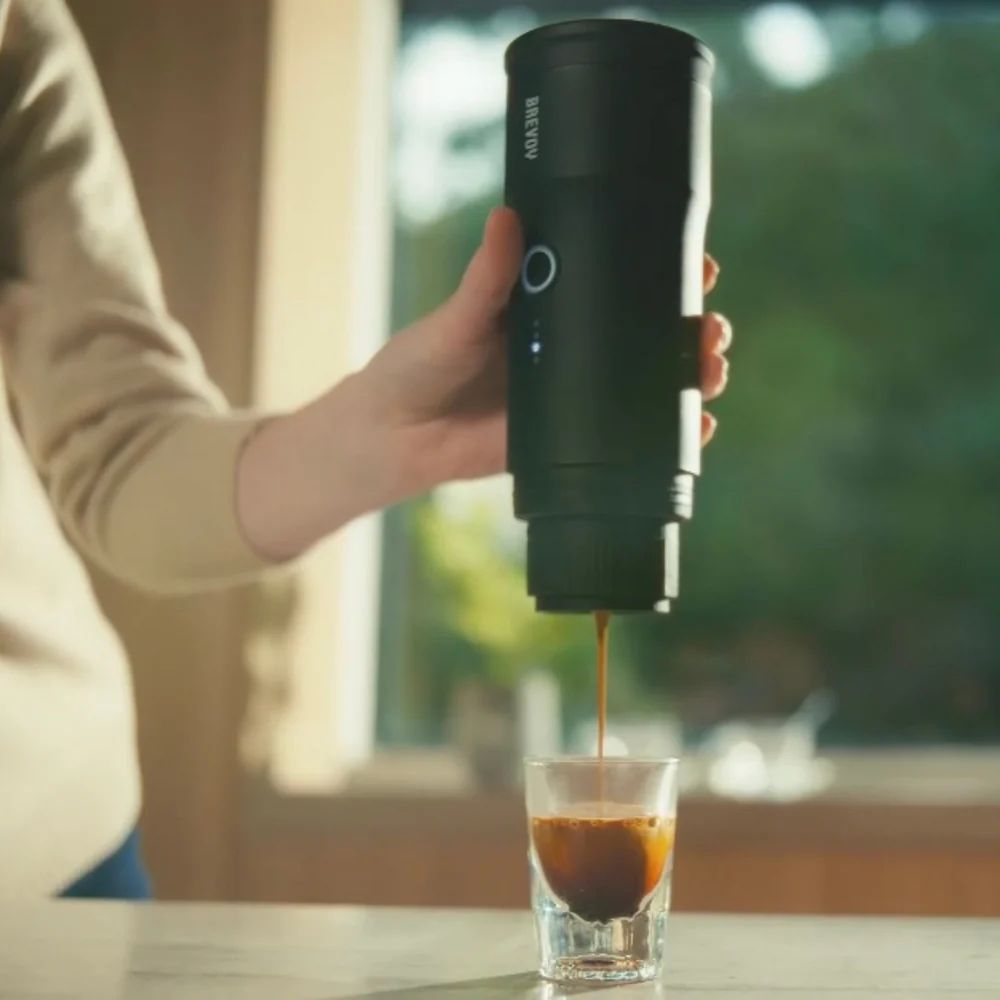 ☕️ Faceți o ceașcă de cafea tare oricând și oriunde! ☕️espressor portabil