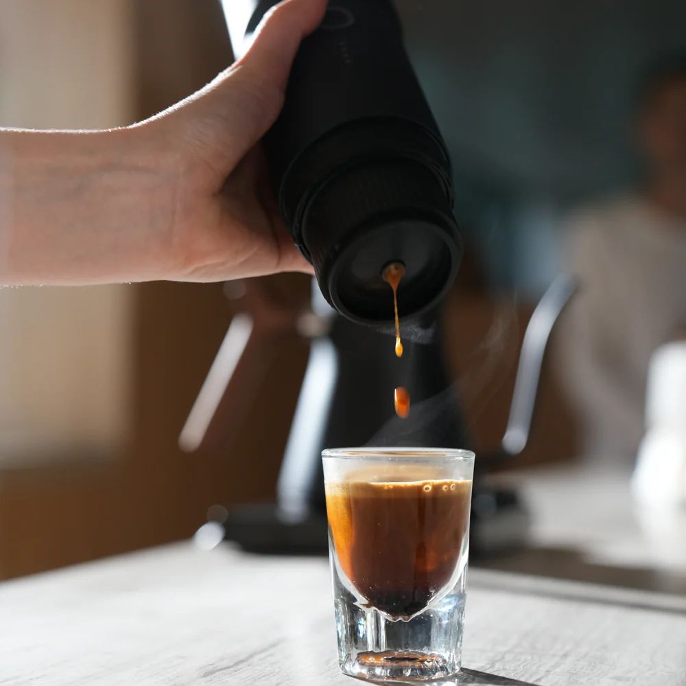 ☕️ Faceți o ceașcă de cafea tare oricând și oriunde! ☕️espressor portabil