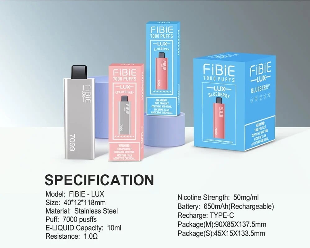 🎉13 smaków kolekcji🎉FIBIE 7000 Puffs Jednorazowe waporyzatory